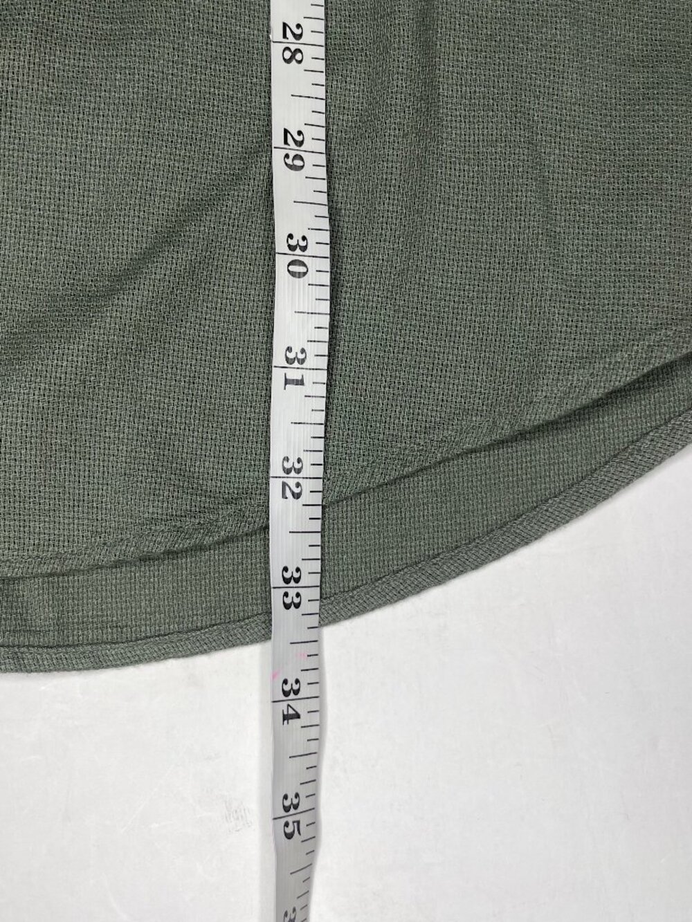 CHAPS Ralph Lauren Vintage Grandad Earthy Green Boxy Short Sleeve Shirt XXL - Picture 3 of 10